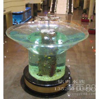 【江苏亚克力鱼缸工厂承接异形鱼缸凯旋门水族箱】-
